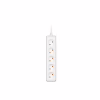 Мережевий подовжувач 2E 5XCEE7/17, 1.5м, white (2E-U0510M1.5) - Image 2