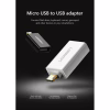 Перехідник OTG USB 2.0 AF to Micro 5P US195 white Ugreen (30529) - Image 2