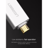 Перехідник OTG USB 2.0 AF to Micro 5P US195 white Ugreen (30529) - Image 3