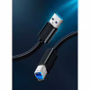 Кабель для принтера USB 3.0 AM/BM 1.0m US210 black Ugreen (30753) - Image 2