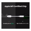 Перехідник Lightning to 3.5 mm 0.1m Headphone Jack Adapter Model US212 white Ugreen (30759) - Image 4