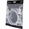 Кабель мультимедийный HDMI M to HDMI M 1.0m V2.0 white Sandberg (308-97) - Image 2