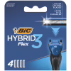 Змінні касети Bic Flex 3 Hybrid 4 шт. (3086123480926) - Image 1