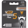 Змінні касети Bic Flex 5 Hybrid 4 шт. (3086123644885) - Image 1