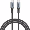 Дата кабель USB-C to USB-C 1.2m 100W black Verbatim (31846) - Image 1