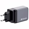 Зарядное устройство Verbatim GaN 65 W 3 ports (2xUSB-C-65 W /USB-A -3.0) (32201) - Image 2