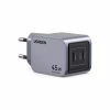 Зарядний пристрій Ugreen 2xUSB-C PD45W GaN X707 gray (35008) - Image 2