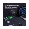 Зарядное устройство Ugreen 4xUSB 100W (3xUSB-C+USB-A) Gan Nexode Fast Charger Grey X565 (35043) - Image 3