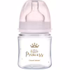 Пляшечка для годування Canpol babies Royal Baby з широким отвором 120 мл Рожева (35/233_pin) - Image 1