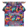 Дощовик для тварин WAUDOG Clothes Накидка з капюшоном Зубасті монстри S (356-4048) - Image 4