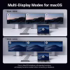 Концентратор Ugreen USB-C to 2xUSB 3.2 + 2xUSB-C 3.2 + 2xHDMI + DP 4K60Hz + PD 100W CM639 gray (35625) - Image 7