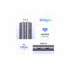 Порт-реплікатор Ugreen Dock CM498 USB 3.0 Type-C -> 1хUSB-A 3.0/3хUSB-A 2.0/2xHDMI 4K 30Гц PD (35897) - Image 4