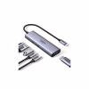 Концентратор Ugreen USB-C to HDMI + 2xUSB 3.2 + 2xUSB-C 3.2 + PD CM511 gray (35999) - Image 2
