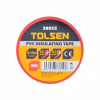 Ізоляційна стрічка Tolsen 19 мм х 9.2 м червона 0.13 мм (38025) - Image 1