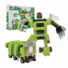 Конструктор Cubix Traxfigure 2-в-1, зеленый (39727/1) - Image 1