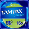 Тампоны Tampax Compak Super с апликатором 16 шт. (4015400219712/4015400219743) - Image 1