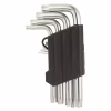 Ключ Sigma набір TORX 9шт T10-T50 CrV, короткі з отвором (4022211) - Image 3