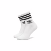 Шкарпетки Adidas Crew Sock 3str IL5023 білий сірий, чорний S (37-39) (4066762038404) - Image 4