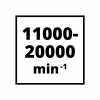 Реноватор Einhell TC-MG 250 CE, 250Вт, 11000-20000об/хв, набір насадок (4465185) - Image 4
