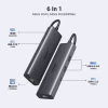 Концентратор Ugreen USB-C to HDMI + 2xUSB 3.2 + USB-C 3.2 + RJ45 + PD CM512 gray (45000) - Image 2