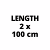 Направляюча шина Einhell алюмініq, 2 шт, 1000 мм (4502118) - Image 3