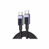 Дата кабель USB-C to USB-C 3.0m 100W L512 gray Ugreen (45065) - Image 1