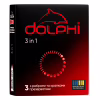 Презервативы Dolphi 3 in 1 3 шт. (4820144770579) - Image 1