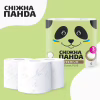 Туалетная бумага Сніжна Панда Premium Classic Plus 3 слоя 4 рулона (4820183972828) - Image 3