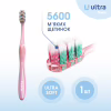 Зубная щетка Fesco Ultra Multi Brush Soft Розовая (4820204702090) - Image 3