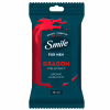 Влажные салфетки Smile Men С экстрактом дерева дракона 10 шт. (4823071656923/4823071661965) - Image 1