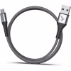 Дата кабель USB 2.0 AM to Micro 5P 1.0m Flex Gray Pixus (4897058531145) - Image 2