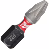 Набор бит Milwaukee SHOCKWAVE, PZ2, 25мм, 2шт (4932430863) - Image 1