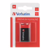 Батарейка Verbatim Крона Alcaline 9V * 1 (49924) - Image 1
