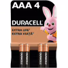 Батарейка Duracell AAA лужні 4 шт. в упаковці (5000394052543 / 81545421) - Image 1
