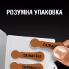 Батарейка Duracell для слуховых аппаратов размер 312, 6 шт. в упаковке (5007516/5011449) - Image 4