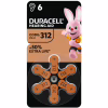 Батарейка Duracell для слуховых аппаратов размер 312, 6 шт. в упаковке (5007516/5011449) - Image 1