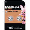 Батарейка CR 2032 специальная литиевая типа таблетка 2032 3V, 2 шт. Duracell (5007659) - Image 1