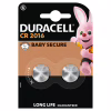 Батарейка CR 2016 специальная литиевая типа таблетка 2016 3V, 2 шт. Duracell (5007667/5010969/5014810) - Image 2