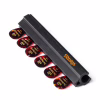 Держатель для медиаторов Jim Dunlop 7" Black Mic Stand Pickholder Для микрофонной стойки (5010) - Image 4