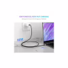 Дата кабель USB-C to USB-C 1.0m US261 3A Alum. Braid Gray\Black Ugreen (50150) - Image 2