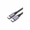 Дата кабель USB-C to USB-C 2.0m US261 18W Round Cable Nickel Plating Aluminum Shell Black Ugreen (50152) - Image 1