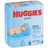 Детские влажные салфетки Huggies Pure 56 х 4 шт (5029053550121) - Image 1