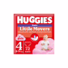 Подгузники Huggies Little Movers/Pants 4 (9-14 кг) Box для девочек 72 шт (5029053564098) - Image 1