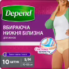 Подгузники для взрослых Depend Трусики для женщин S/M (5029053565309) - Image 1