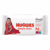 Детские влажные салфетки Huggies Simply Clean 72 шт (5029053582238) - Image 1