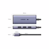 Концентратор UGREEN USB-C 4-in-1 3xUSB 3.0 + HDMI CM500 gray (50629) - Image 2