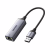 Переходник USB 3.0 AM to RJ45 Ethernet 1000Mbps CM209 Ugreen (50922) - Image 1