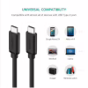 Дата кабель USB-C to USB-C 1.0m US286 3A Black Ugreen (50997) - Image 3