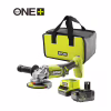 Шліфувальна машина Ryobi ONE+ RAG18125-1C40S 125мм, 18V, 1х4А·год 9000об/хв, сумка (5133005643) - Image 1