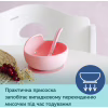 Тарілка дитяча Canpol babies силіконова на присосці - рожева (51/400_pin) - Image 4